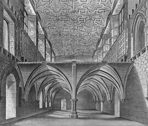 The Crypt of the Nunnery of St Helen, Bishopsgate, City of London
