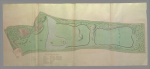 General Plan of the Gardens at Kew by William Chambers