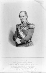 The Right Hon Lieut-General Viscount Hardinge, GCB, Governor General of India