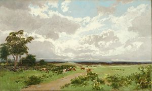 Near Liverpool, New South Wales, c. 1908 by William Charles Piguenit