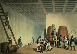Inside the Distillery, Antigua by William Clark