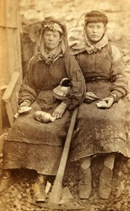 Workers from the Tredegar Iron Works, Wales by William Clayton