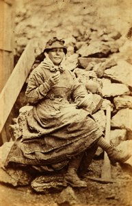 Workers from the Tredegar Iron Works, Wales