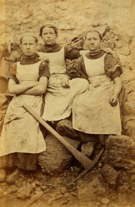 Workers from the Tredegar Iron Works, Wales