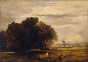 Dedham Ferry, 1808-1847 by William Collins