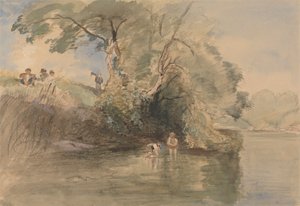 Paddling by William Collins