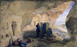 Galleries at Inkerman by William Crimea Simpson