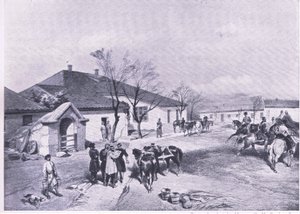 Lord Raglans headquarters at Khutor-Karagatch