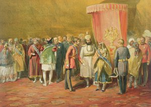 The First Investiture of the Star of India by William Crimea Simpson