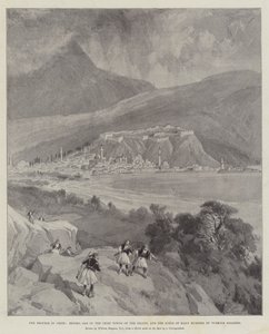 The Trouble in Crete, Retimo, one of the Chief Towns of the Island, and the Scene of many Murders by Turkish Soldiers by William Crimea Simpson