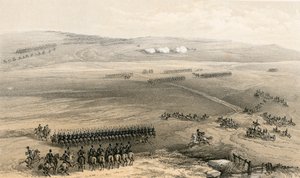 The cavalry affair of the heights of Bulganak - the first gun, 19 September 1854 by William Crimea Simpson