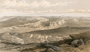 The Ruins of Inkermann and City of Caverns by William Crimea Simpson