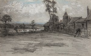 London from the Priory, Hampstead. Showers