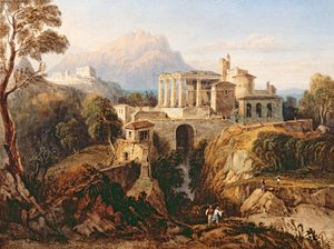 A Grecian Temple by William Crouch