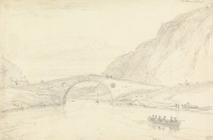 Clackursail Bridge by William Daniell