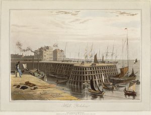 Hull, Yorkshire by William Daniell
