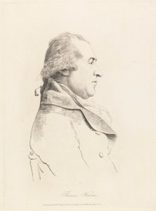 Portrait Study of Thomas Hearne by William Daniell