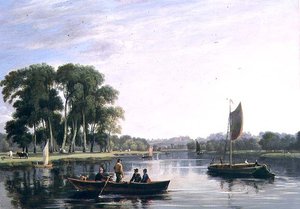 View on the Thames at Richmond