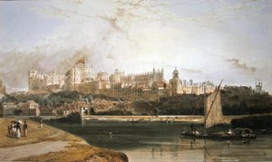Windsor Castle by William Daniell