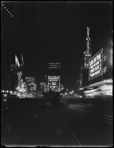 Illuminated Signs in Times Square, New York City, 1917