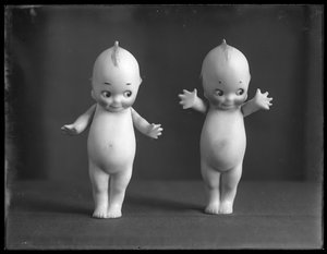 Pair of kewpie dolls, c.1913