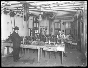 Sixth Floor Workshop, Geyser Electric Water Heater Company, New York City by William Davis Hassler