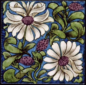 Sprig of Flowers by William de Morgan