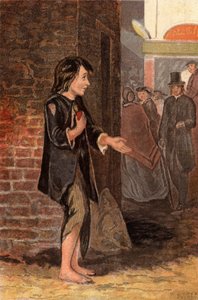 A Child Begging for Money to Buy Bread by William Dickes