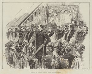 Opening of the New Oxford House, Bethnal Green by William Douglas Almond