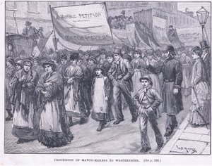 Procession of the Match Makers to Westminster 1871 AD by William Douglas Almond