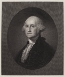 George Washington by William Edgar Marshall after Gilbert Stuart