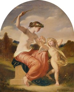 Venus Disarming Cupid