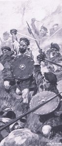 The Highlanders at the Battle of Killiecrankie