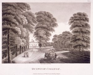 Dulwich College, Camberwell, London, 1792 by William Ellis
