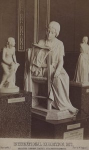 Statues on display at the International Exhibition, London by William England