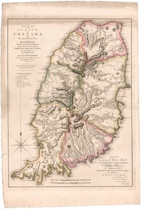 A New Plan of the Island of Grenada by Paterson by William Faden