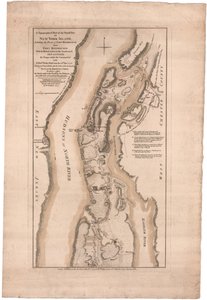 A Topographical Map of the Northern Part of New York Island by William Faden
