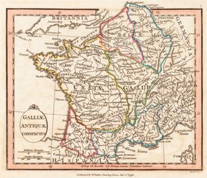Ancient Gaul Map