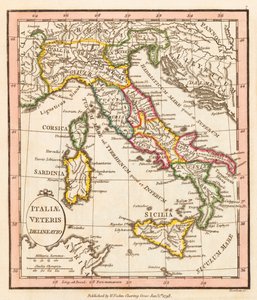 Ancient Italy Map