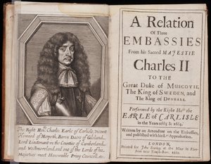 Charles Howard, 1st Earl of Carlisle, 1669 by William Faithorne