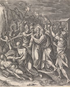 The Betrayal of Christ by William Faithorne