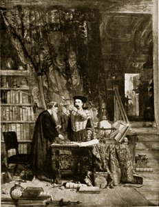The Alchemist (Illustration) by William Fettes Douglas