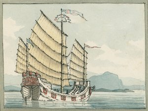 The Chinese Junk by William Ffarington