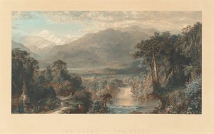 The Heart of the Andes by William Forrest, after Frederic Edwin Church