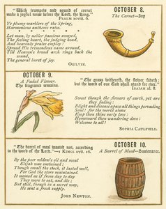 Page from The Bible Emblem Anniversary Book by William Foster