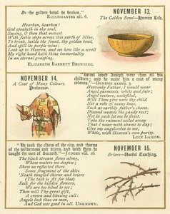 Page from The Bible Emblem Anniversary Book by William Foster