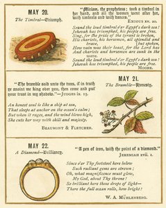 Page from The Bible Emblem Anniversary Book