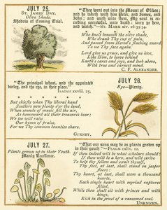 Page from The Bible Emblem Anniversary Book by William Foster