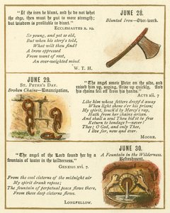 Page from The Bible Emblem Anniversary Book