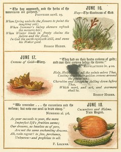 Page from The Bible Emblem Anniversary Book by William Foster